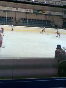 Předzápasové rozbruslení